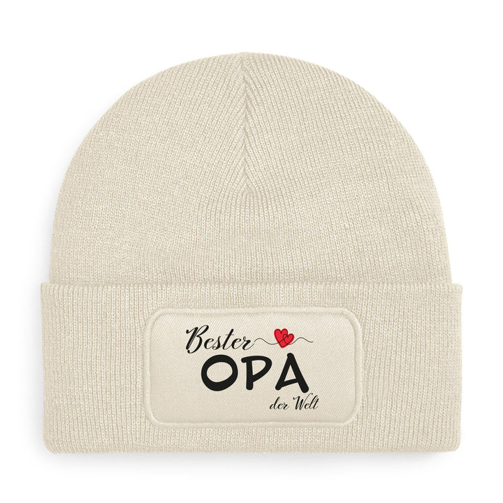 Mütze „Bester Opa der Welt“❤️ | Beanie für stolze Großväter