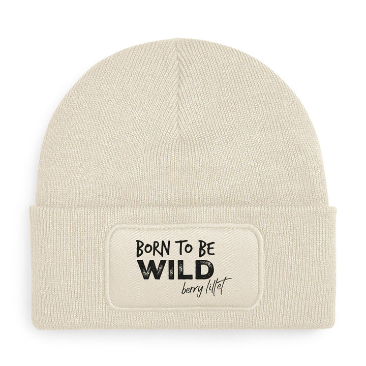 Born to be wild (Berry Lillet) Mütze – Lustige Beanie mit Spruch | Geschenk für Lillet-Liebhaberinnen