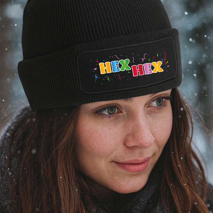 Mütze „Hex Hex“ | Lustige Beanie mit frechem Zauber-Statement