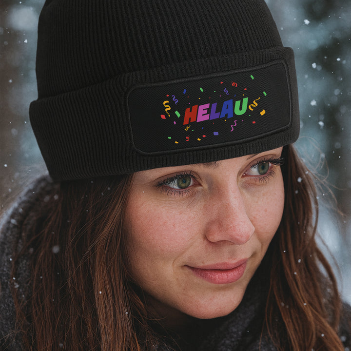 Mütze „Helau“ | Lustige Karnevals- & Faschings-Beanie