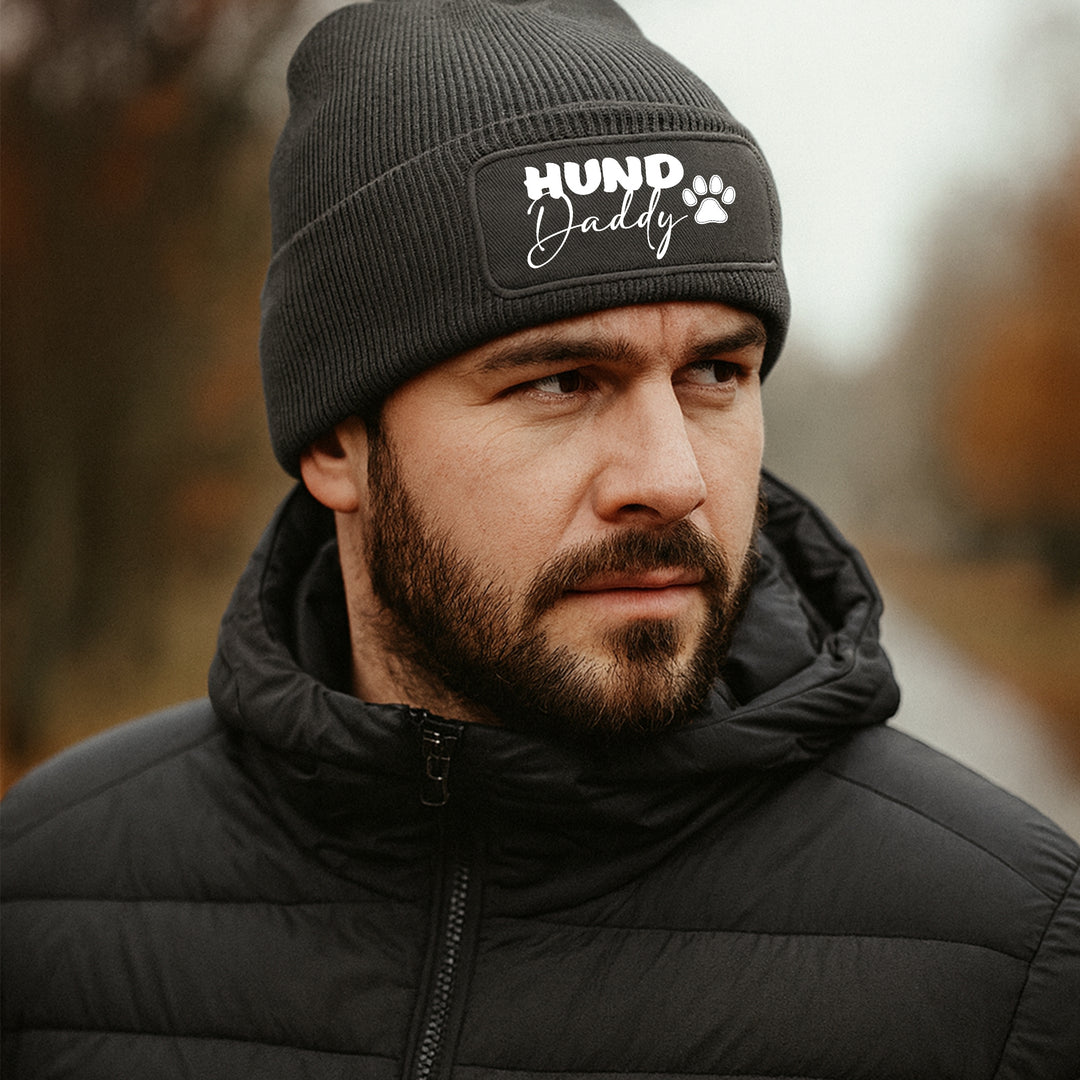 Mütze „Hund Daddy“ | Beanie für stolze Hundepapas
