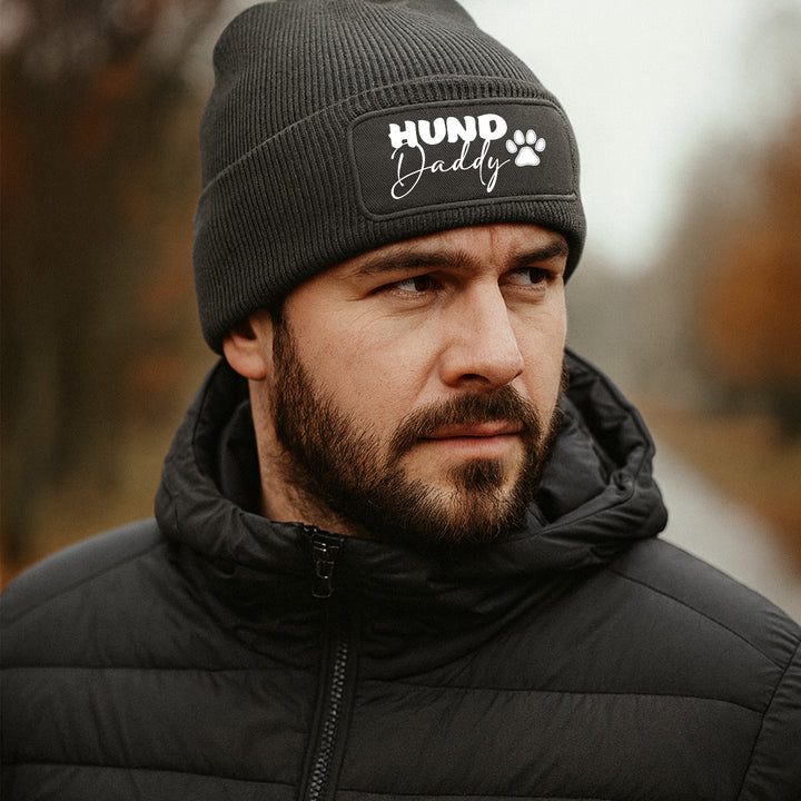 Mütze „Hund Daddy“ | Beanie für stolze Hundepapas