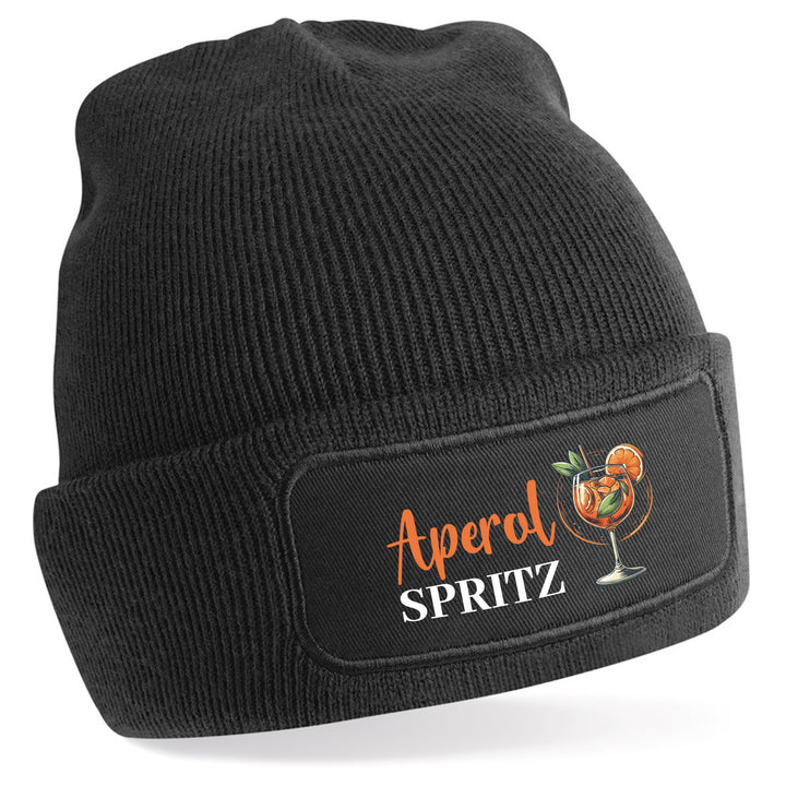 Aperol Spritz Mütze – Lustige Beanie mit Spruch | Geschenk für Aperol Fans & Freundinnen