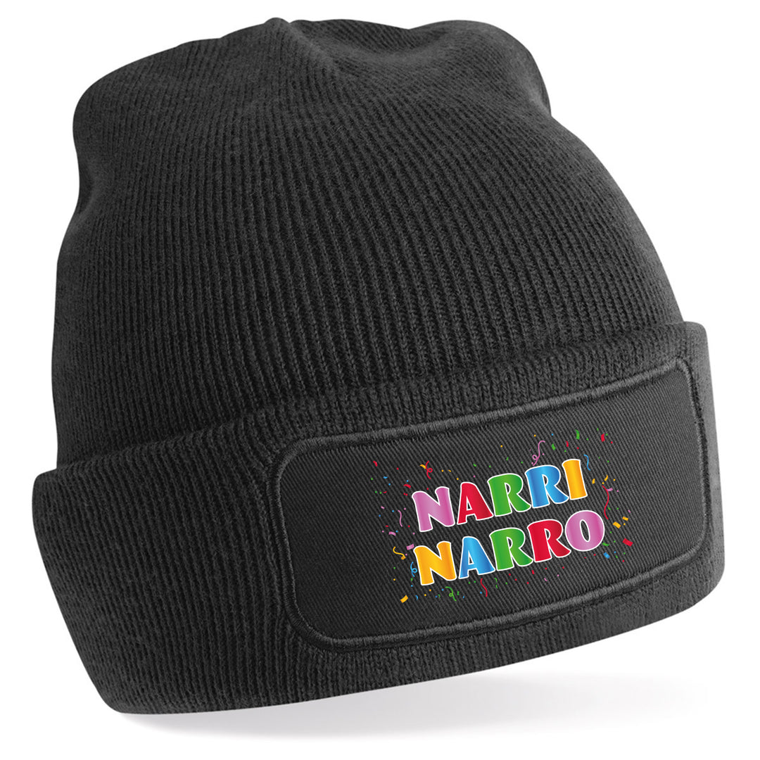 Mütze „Narri Narro“ | Lustige Fasnachts- & Karnevals-Beanie