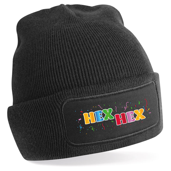 Mütze „Hex Hex“ | Lustige Beanie mit frechem Zauber-Statement