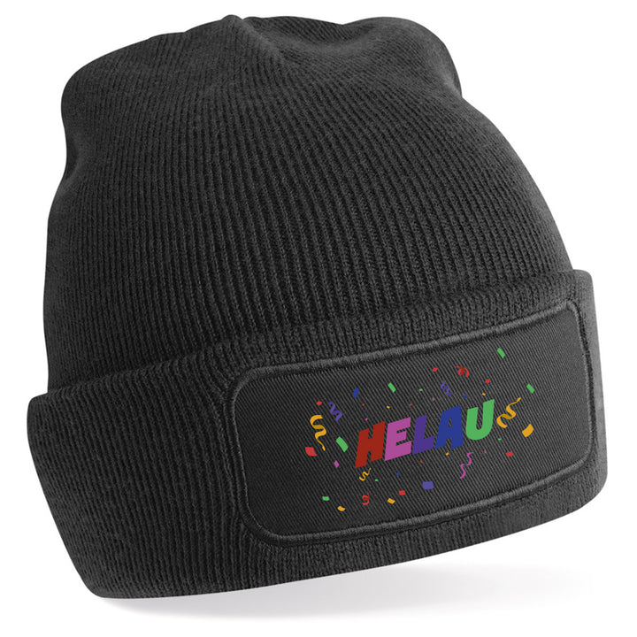 Mütze „Helau“ | Lustige Karnevals- & Faschings-Beanie