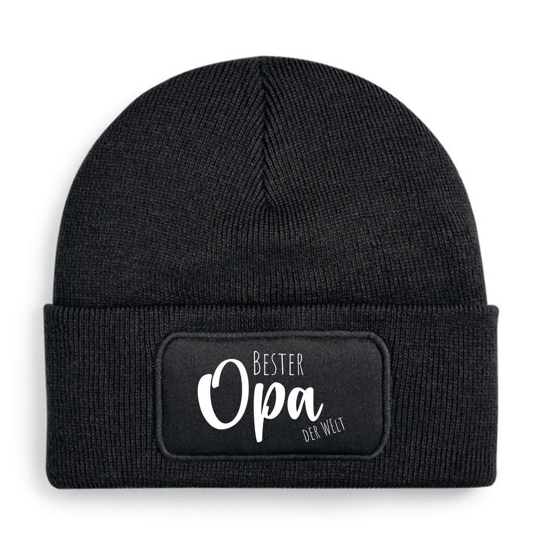 Bester Opa der Welt 2 – Beanie | Liebevolle Mütze für Lieblingsopas