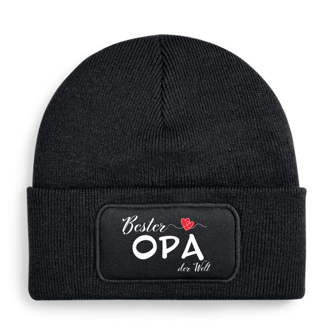 Mütze „Bester Opa der Welt“❤️ | Beanie für stolze Großväter