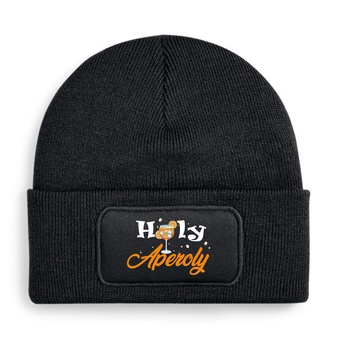 Holy Aperoly Mütze – Lustige Beanie mit Spruch | Geschenk für Aperol Spritz Fans & Freundinnen