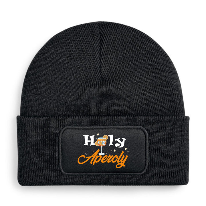 Holy Aperoly Mütze – Lustige Beanie mit Spruch | Geschenk für Aperol Spritz Fans & Freundinnen