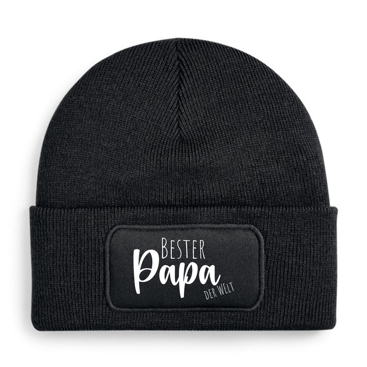 Bester Papa der Welt 3 – Statement Beanie | Klassische Mütze für Väter
