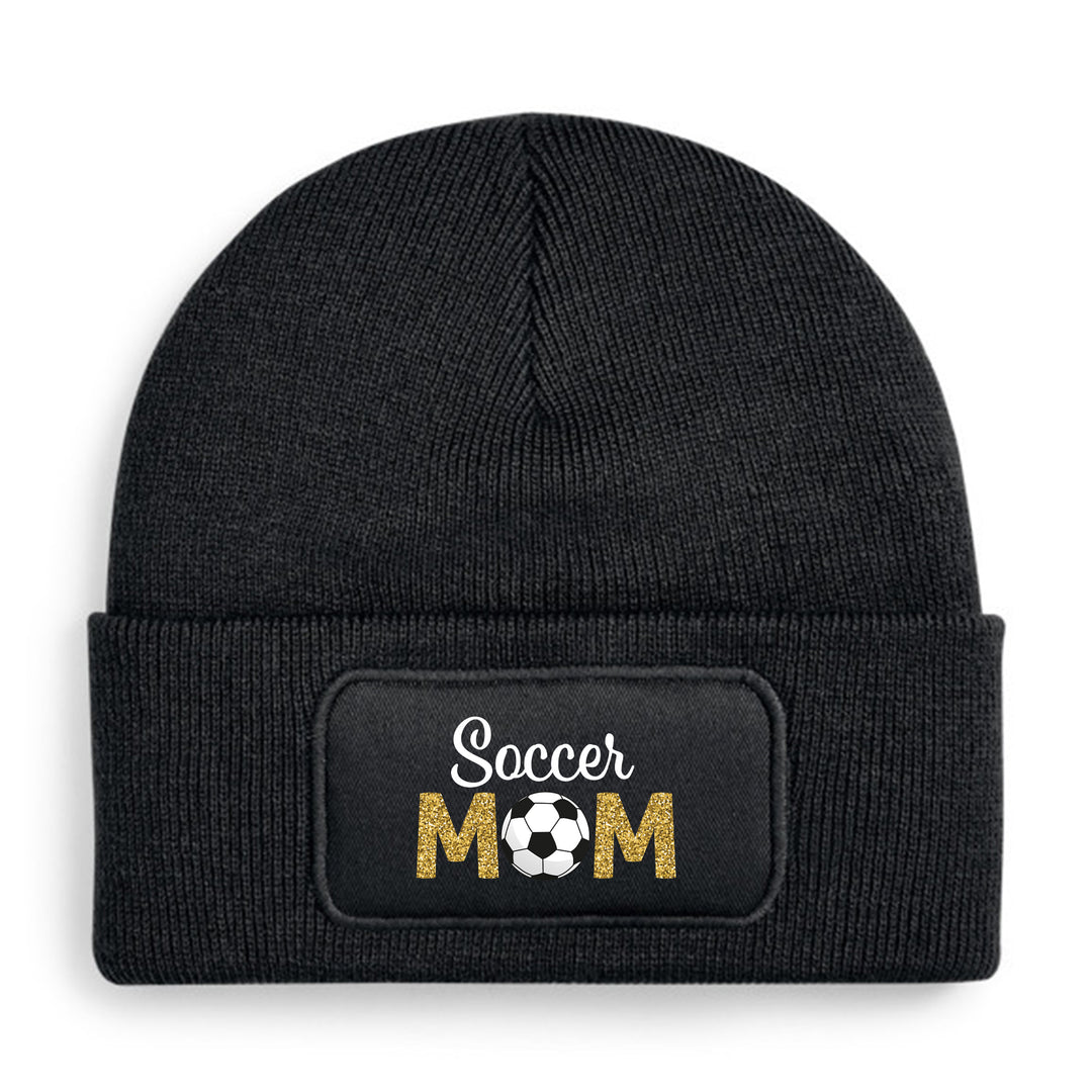 Soccer Mom Mütze – Stylische Beanie mit Spruch | Geschenk für Fußball-Mamas & Sportfans