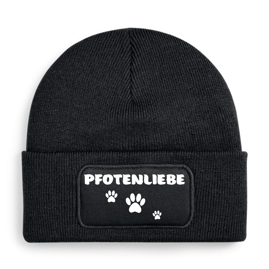 Mütze „Pfotenliebe“ 🐾 | Beanie mit Pfotenmotiv für Tierliebhaber
