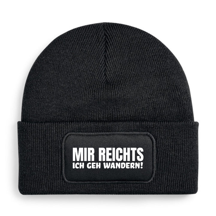 Ich geh wandern Mütze – Beanie mit Spruch | Geschenk für Wanderfreunde & Naturfans