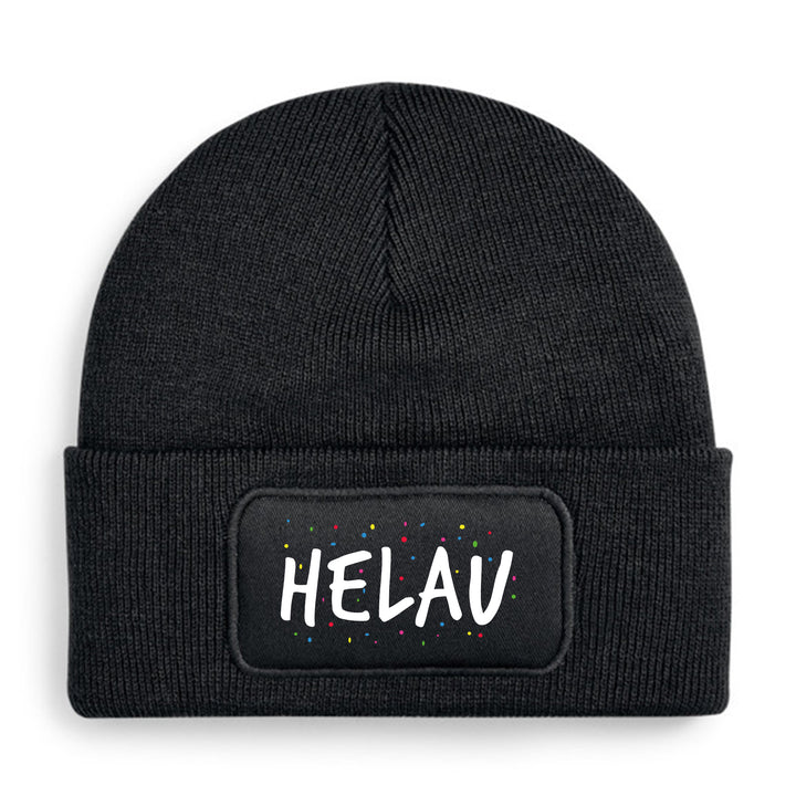Helau Mütze – Lustige Beanie mit Spruch | Karneval & Fasching Accessoire | Geschenk für Narren