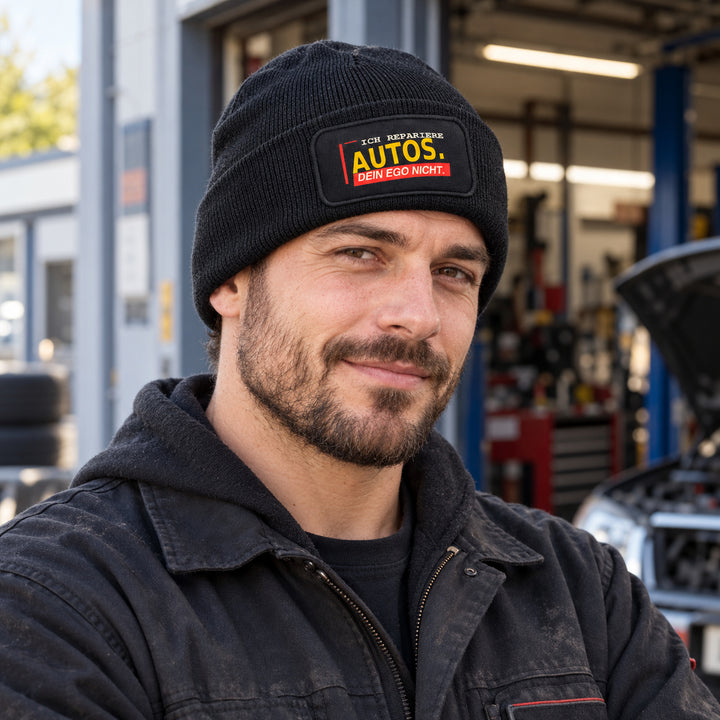 Ich repariere Autos. Dein Ego nicht. – Mütze Lifestyle