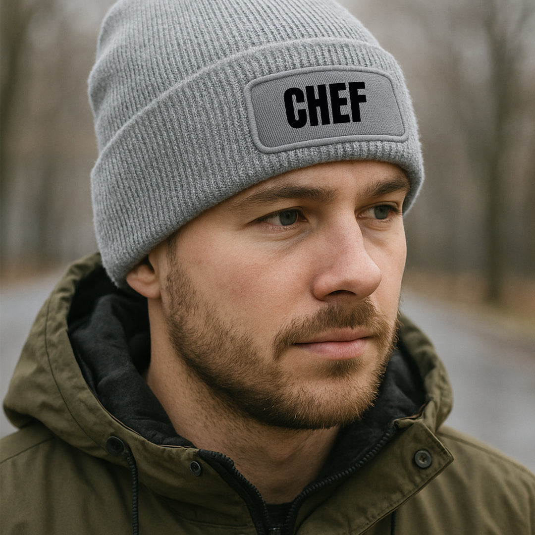 Chef Mütze – Stylische Beanie mit Spruch | Geschenk für Männer mit Stil & Humor