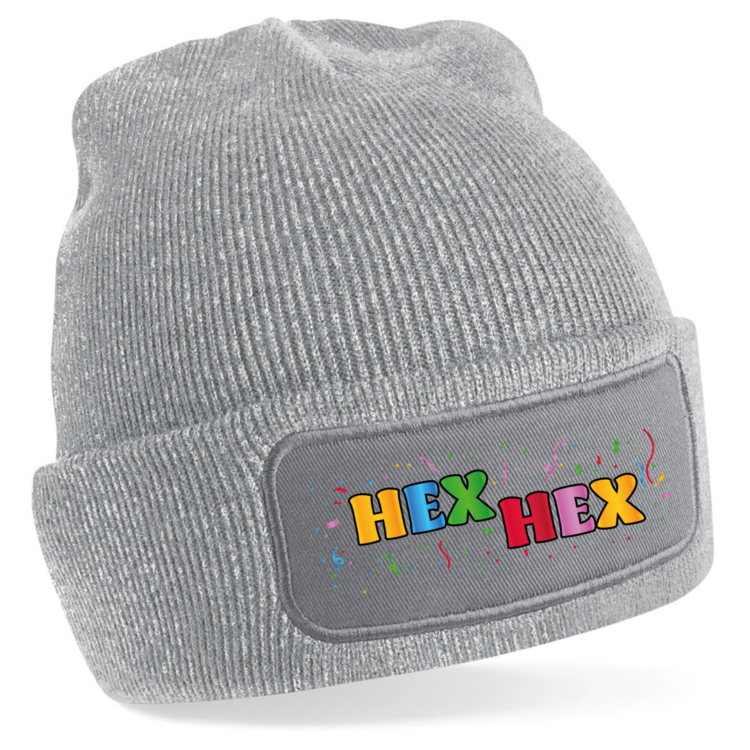 Mütze „Hex Hex“ | Lustige Beanie mit frechem Zauber-Statement