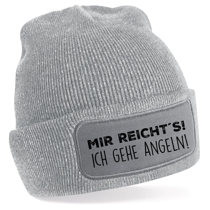Ich gehe angeln Mütze – Lustige Beanie mit Spruch | Geschenk für Angler & Naturfreunde