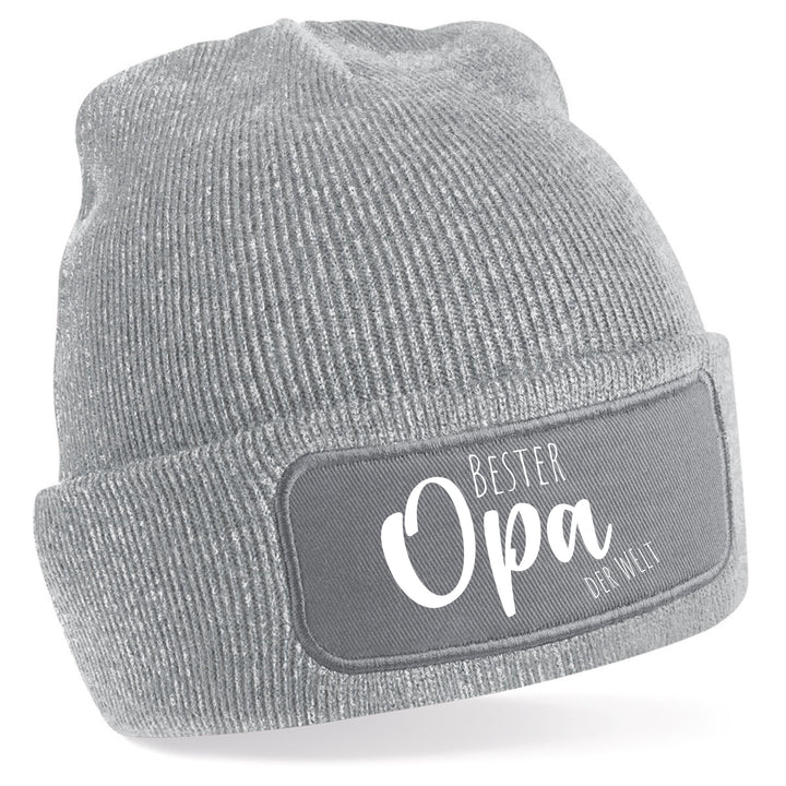 Bester Opa der Welt 2 – Beanie | Liebevolle Mütze für Lieblingsopas