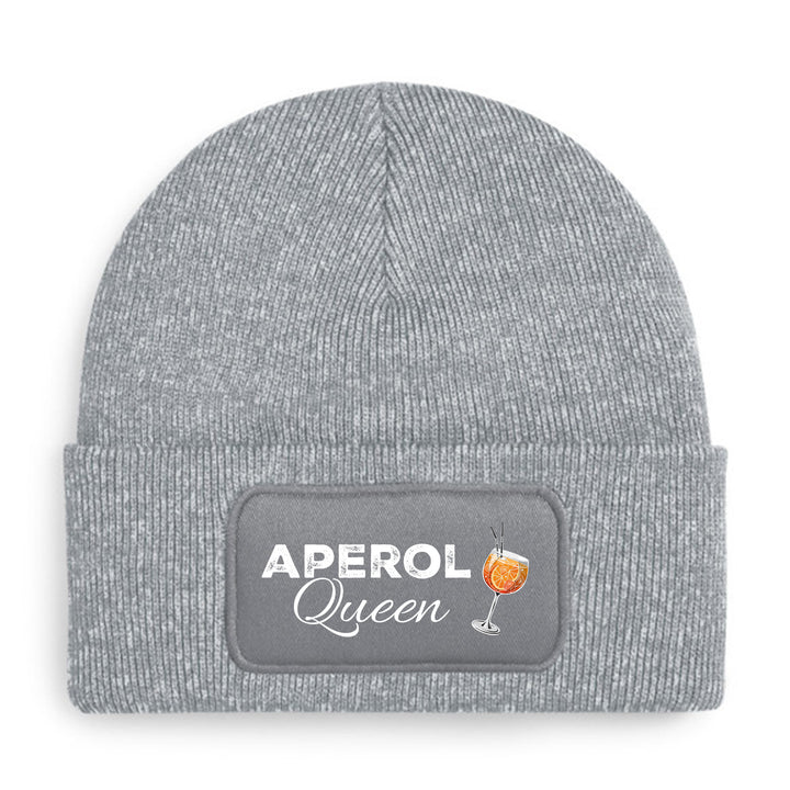 Aperol Queen Mütze – Lustige Beanie mit Spruch | Geschenk für Aperol Fans & Freundinnen