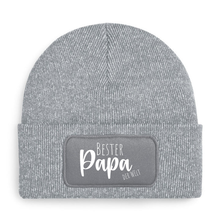 Bester Papa der Welt 3 – Statement Beanie | Klassische Mütze für Väter