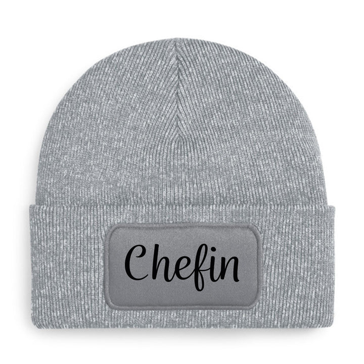 Chefin Mütze – Stylische Beanie mit Spruch | Geschenk für Powerfrauen & Boss Ladys