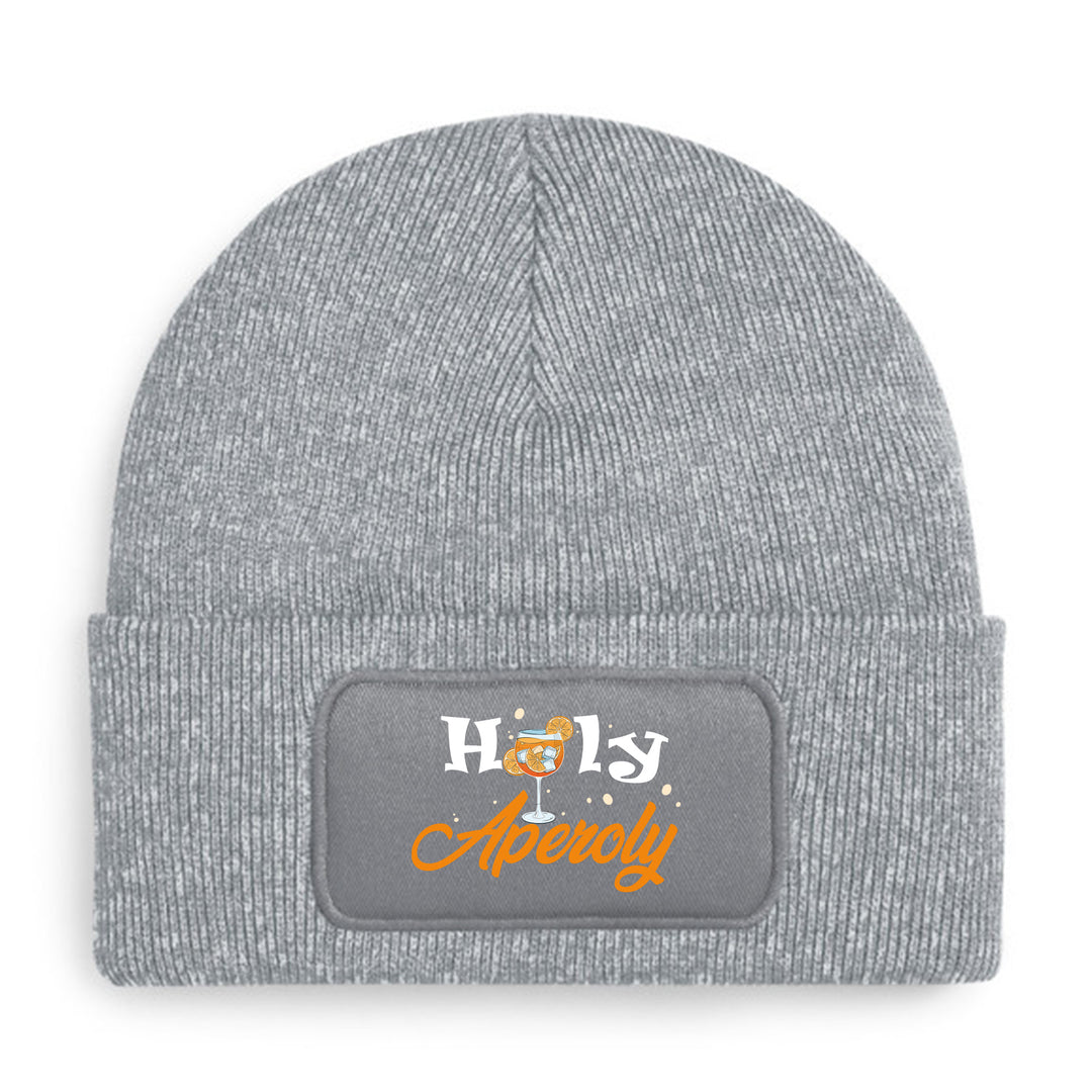 Holy Aperoly Mütze – Lustige Beanie mit Spruch | Geschenk für Aperol Spritz Fans & Freundinnen