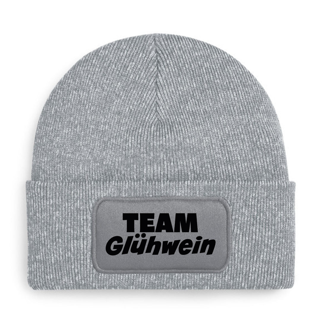 Team Glühwein Mütze – Lustige Weihnachtsmütze mit Spruch | Geschenk für Glühwein-Fans & Freunde
