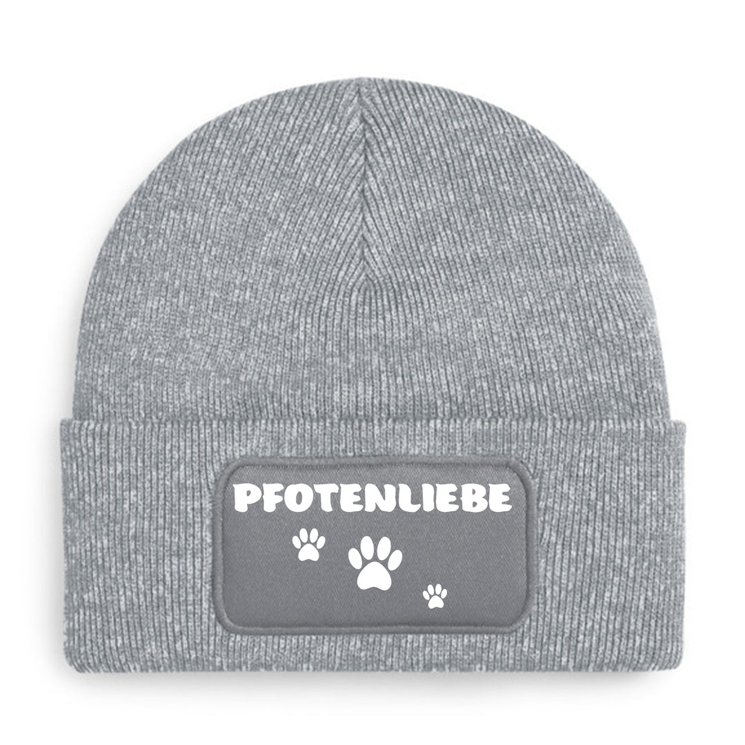 Mütze „Pfotenliebe“ 🐾 | Beanie mit Pfotenmotiv für Tierliebhaber