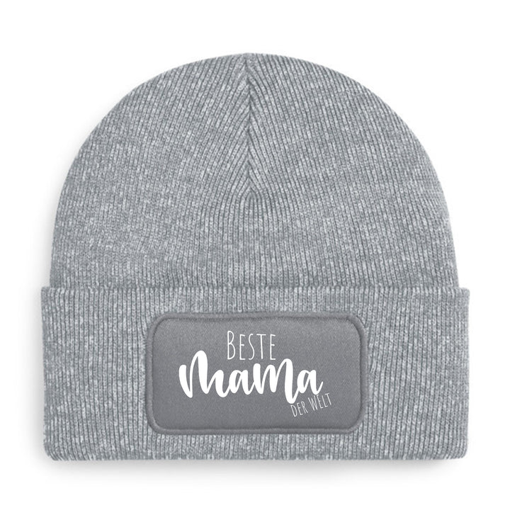 Beste Mama der Welt – Premium Beanie | Zeitlose Mütze für Herzensmamas
