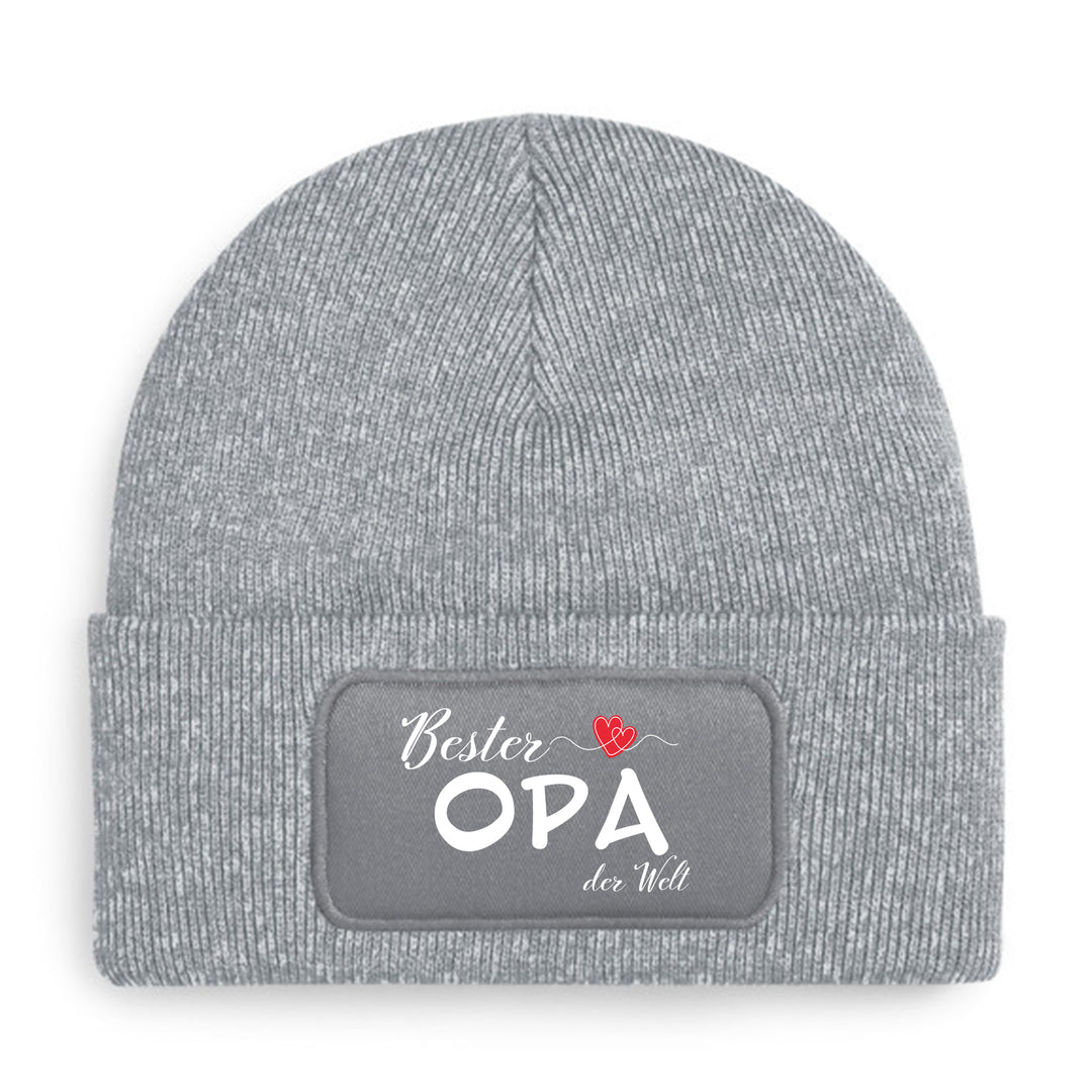 Mütze „Bester Opa der Welt“❤️ | Beanie für stolze Großväter