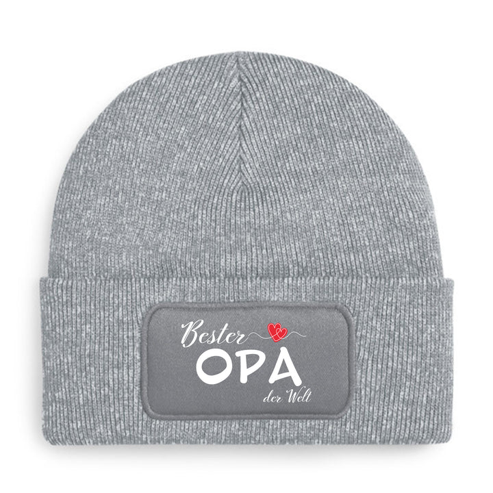 Mütze „Bester Opa der Welt“❤️ | Beanie für stolze Großväter