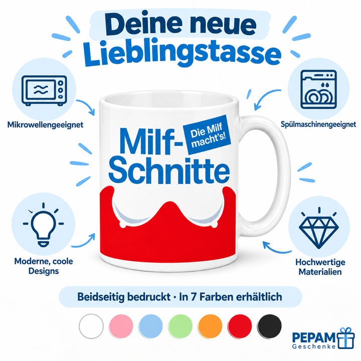 Milf-Schnitte Tasse – vorteile