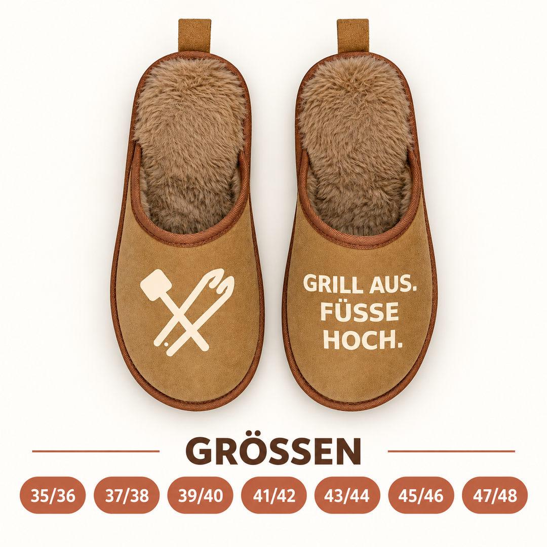 Terra Hausschuhe mit verfügbaren Größen von 35/36 bis 47/48.