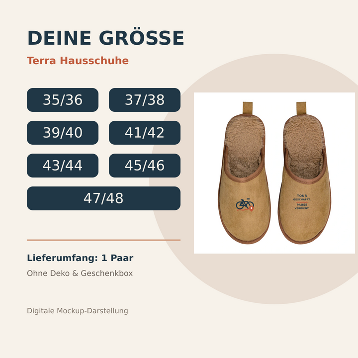 Verfügbare Größen 35/36 bis 47/48