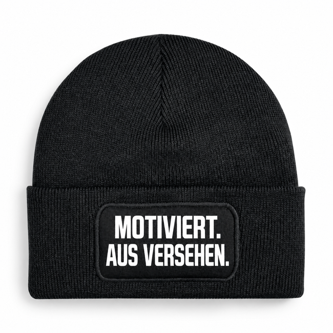 Mütze „MOTIVIERT. AUS VERSEHEN.“ – 7 Farben