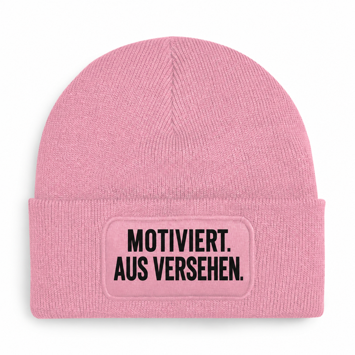 PEPAM Mütze MOTIVIERT. AUS VERSEHEN. – Rosa