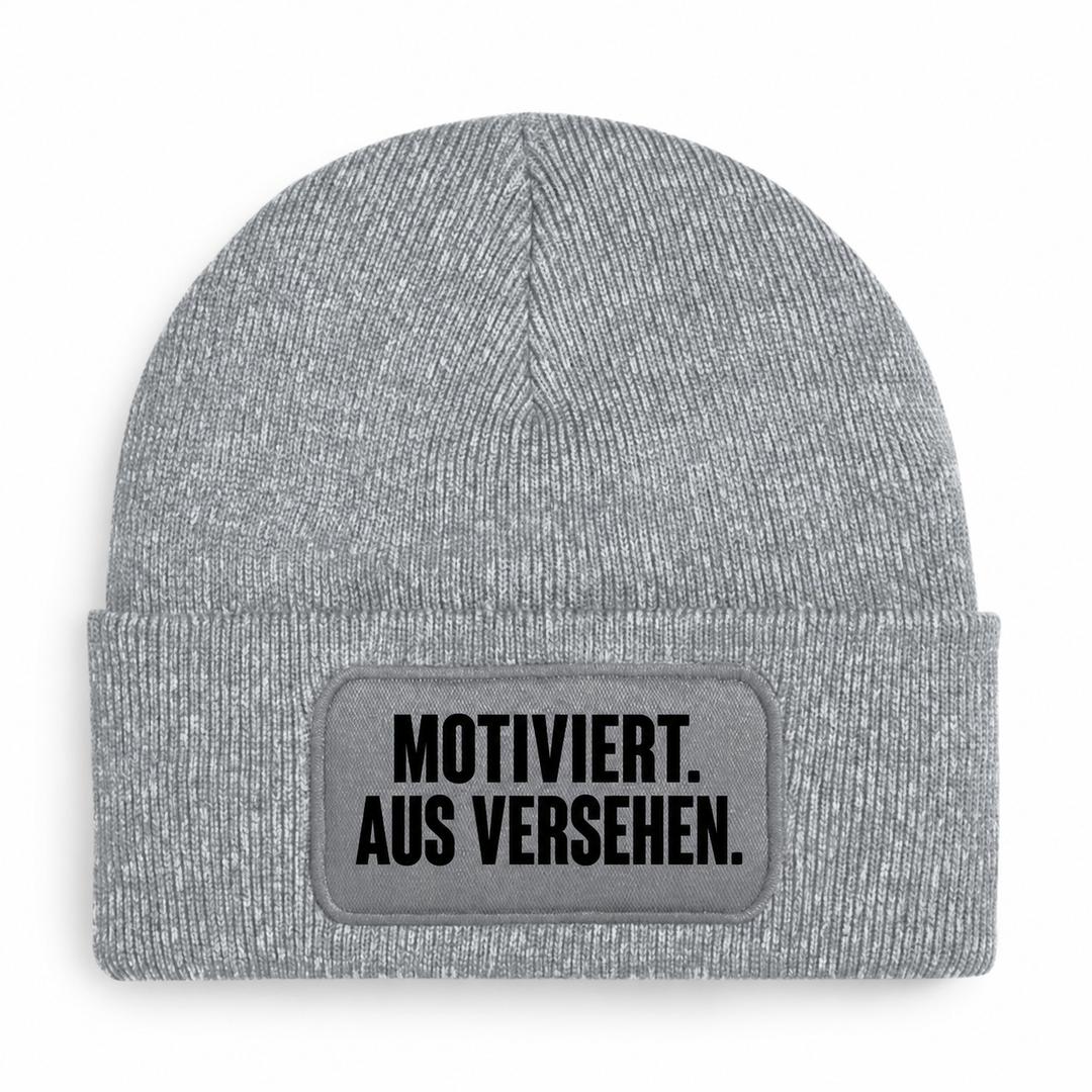 PEPAM Mütze MOTIVIERT. AUS VERSEHEN. – Grau