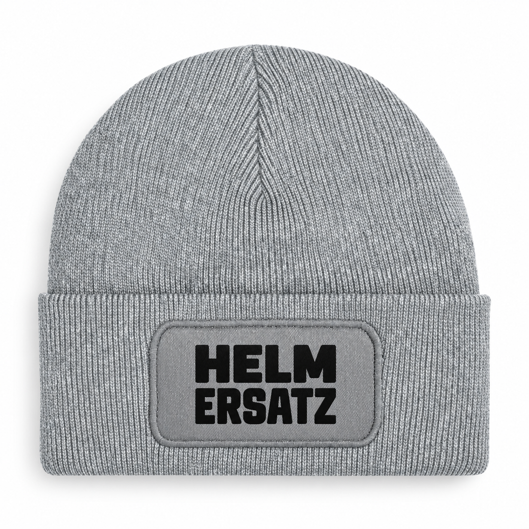Mütze HELM ERSATZ für Motorradfans – Grau