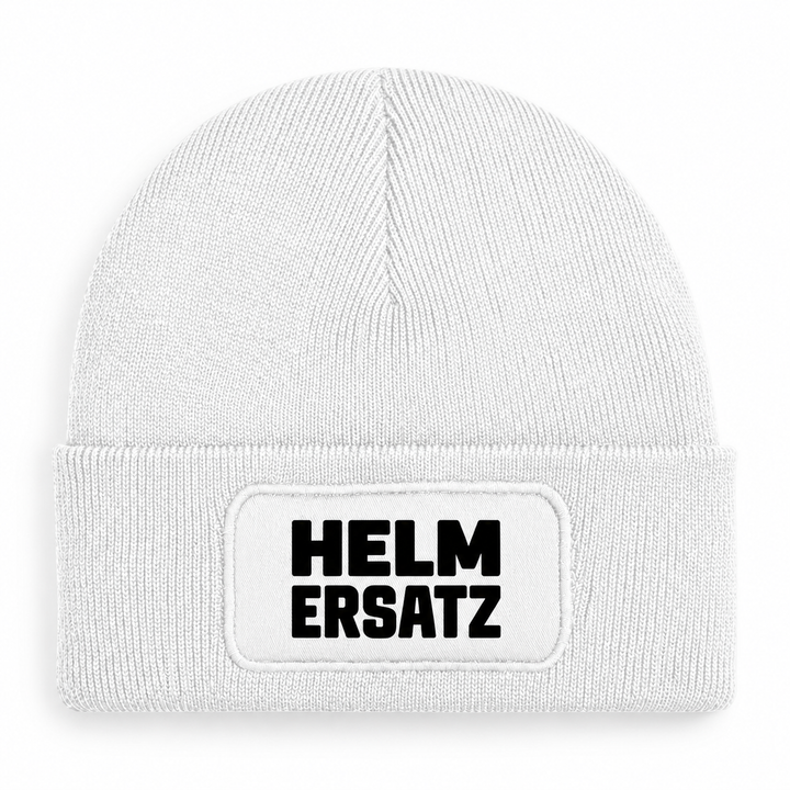 Mütze HELM ERSATZ für Motorradfans – Weiß