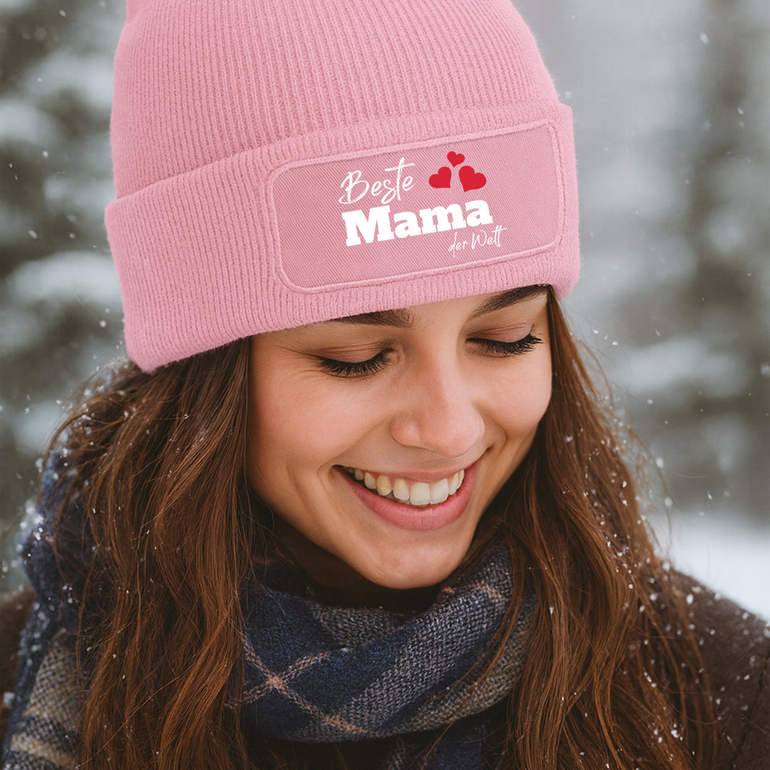 Beste Mama der Welt 2 – Beanie | Liebevolle Mütze für Lieblingsmamas
