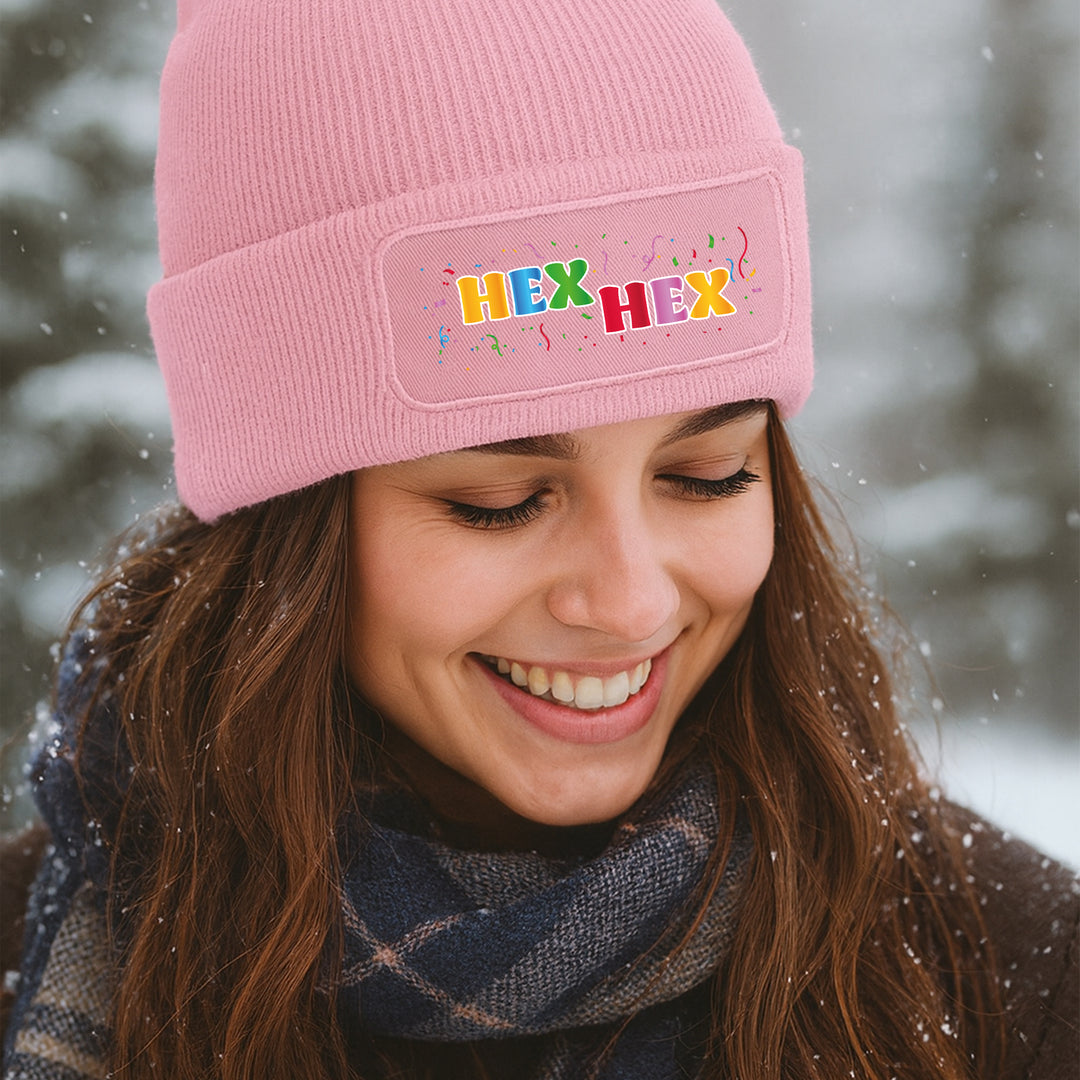 Mütze „Hex Hex“ | Lustige Beanie mit frechem Zauber-Statement