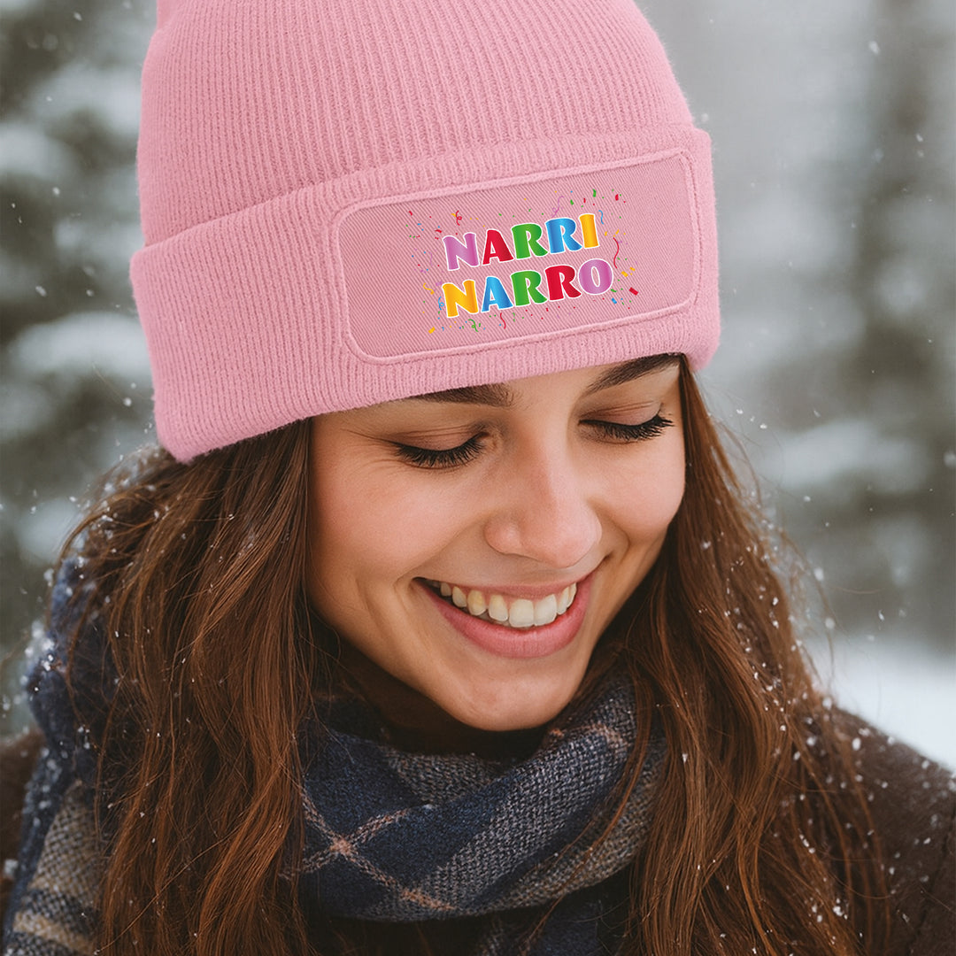 Mütze „Narri Narro“ | Lustige Fasnachts- & Karnevals-Beanie