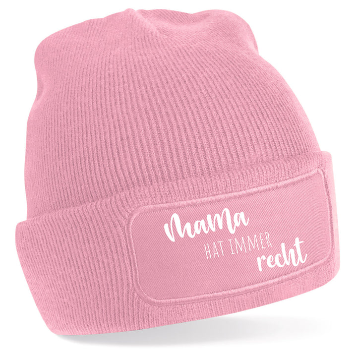 Mütze „Mama hat immer recht“ | Lustige Beanie für selbstbewusste Mamas
