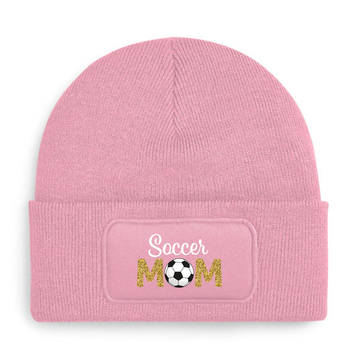 Soccer Mom Mütze – Stylische Beanie mit Spruch | Geschenk für Fußball-Mamas & Sportfans