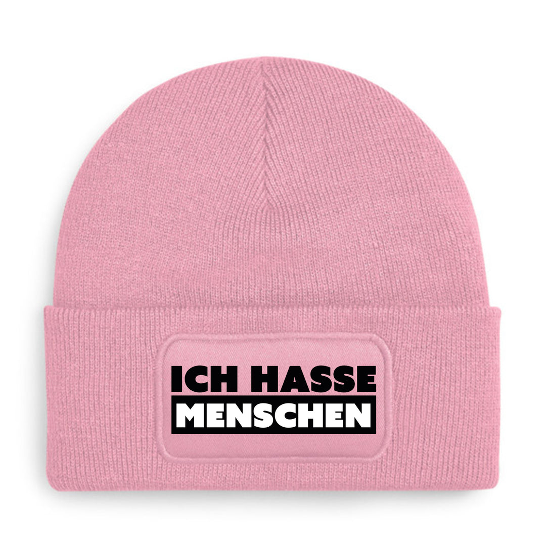 Ich hasse Menschen Mütze – Lustige Beanie mit Spruch | Geschenk für Introvertierte & Anti-Stress-Tage