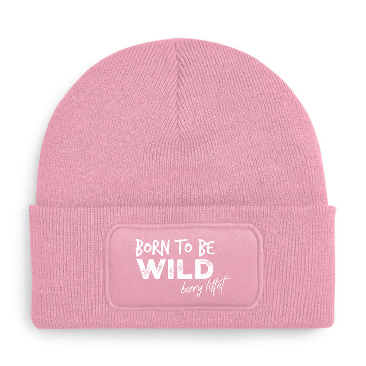 Born to be wild (Berry Lillet) Mütze – Lustige Beanie mit Spruch | Geschenk für Lillet-Liebhaberinnen