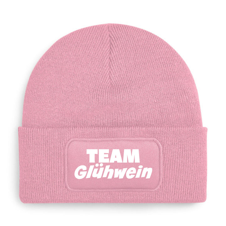 Team Glühwein Mütze – Lustige Weihnachtsmütze mit Spruch | Geschenk für Glühwein-Fans & Freunde