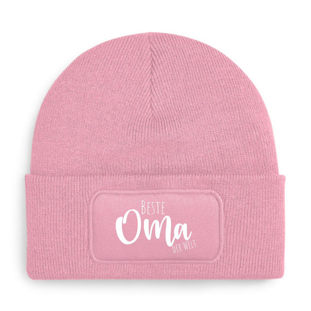 Mütze „Beste Oma der Welt 2“ | Beanie für stolze Großmütter